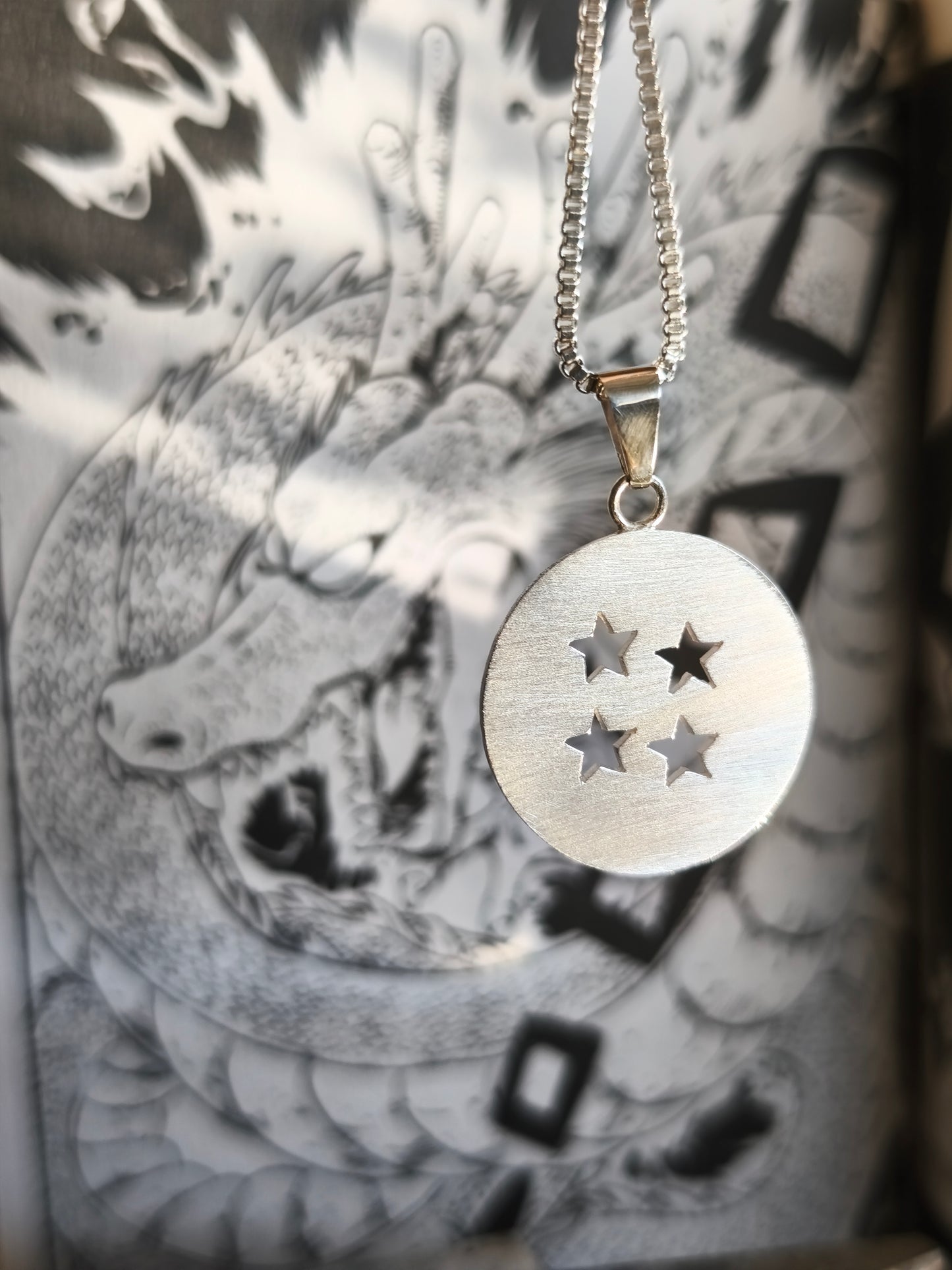Dragon Ball Pendant Sterling Silver (925)