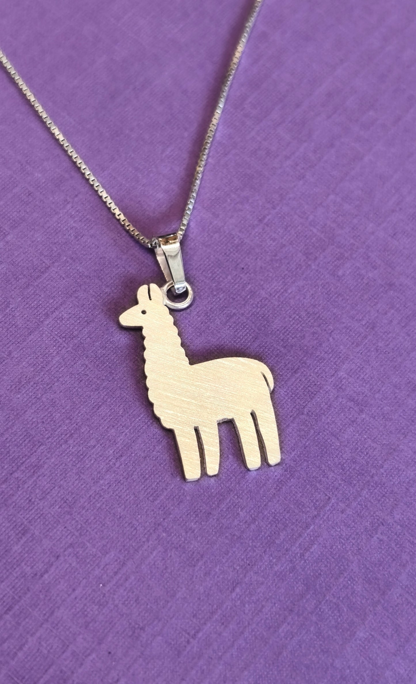Llama Pendant Sterling Silver