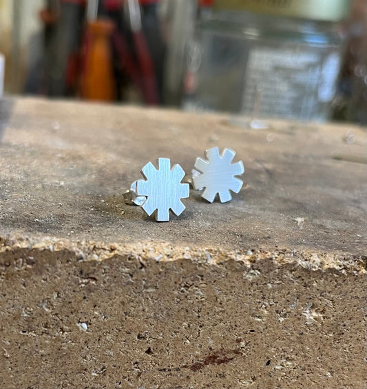 Red Hot Chili Peppers earrings. Sterling Silver (925)