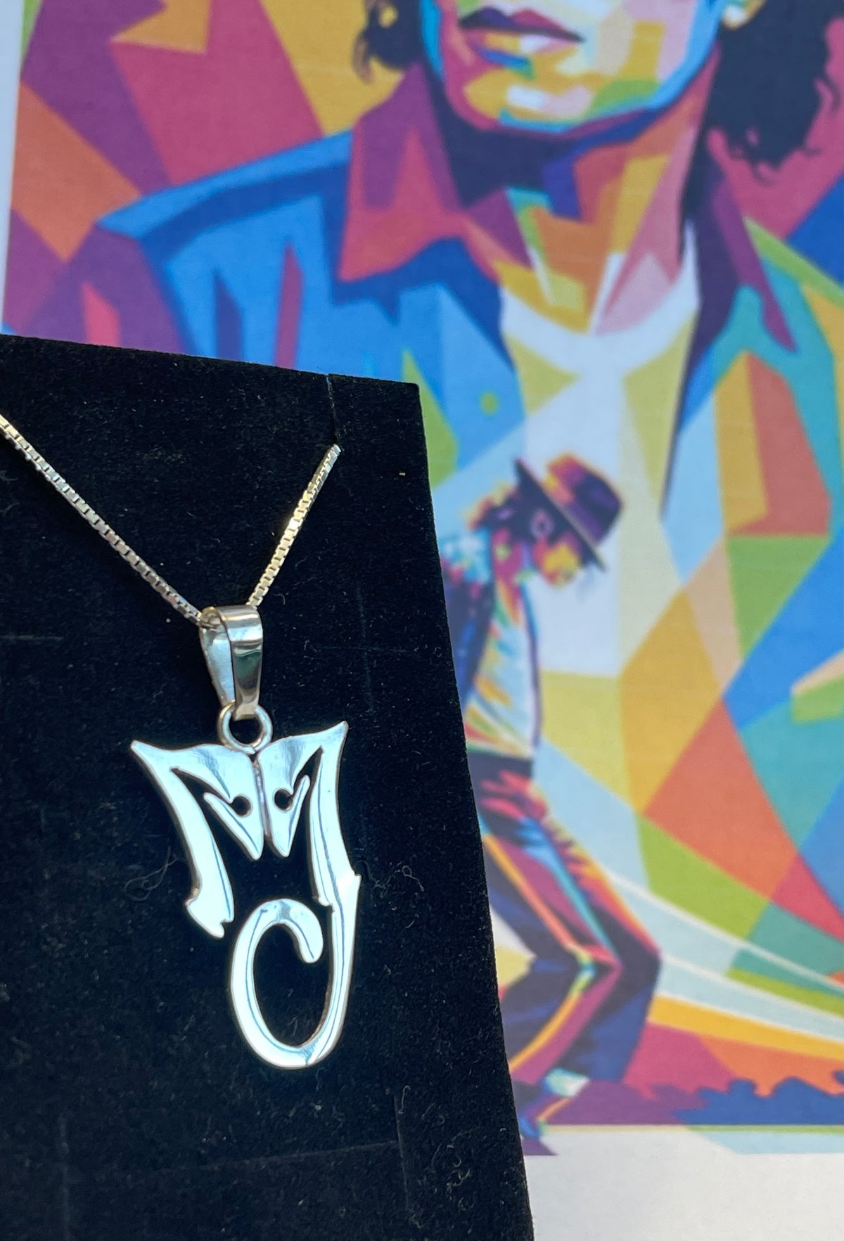 Michael Jackson Logo Pendant Sterling Silver (925)