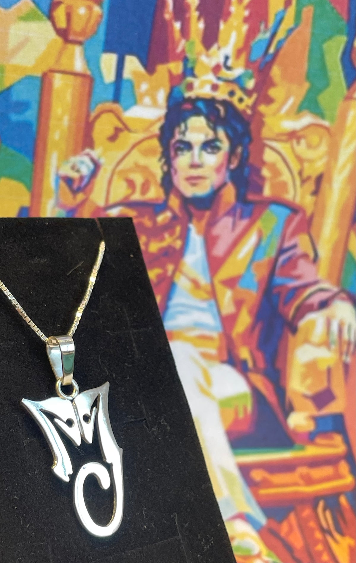 Michael Jackson Logo Pendant Sterling Silver (925)