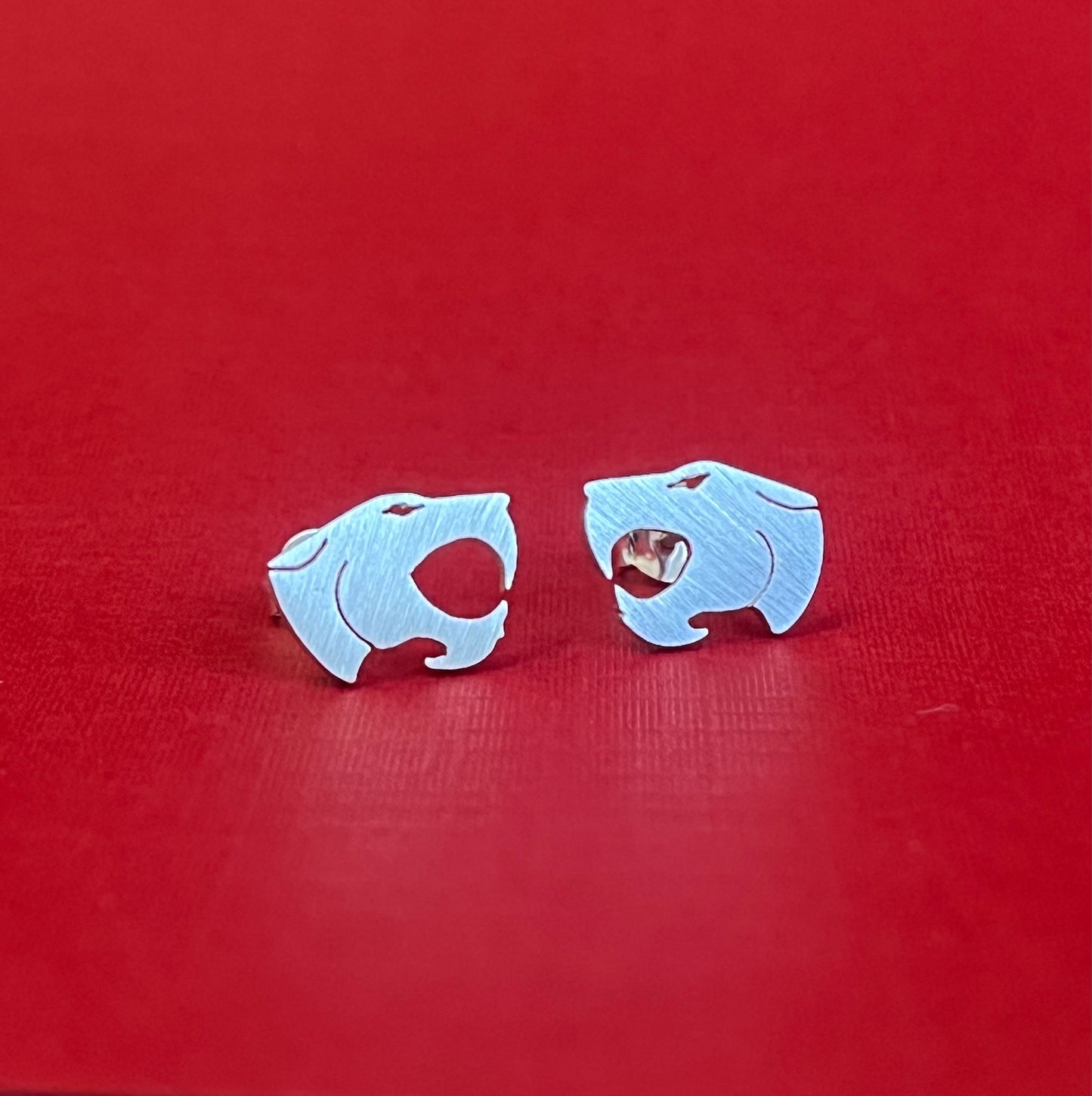 Thundercats earrings. Sterling Silver (926)