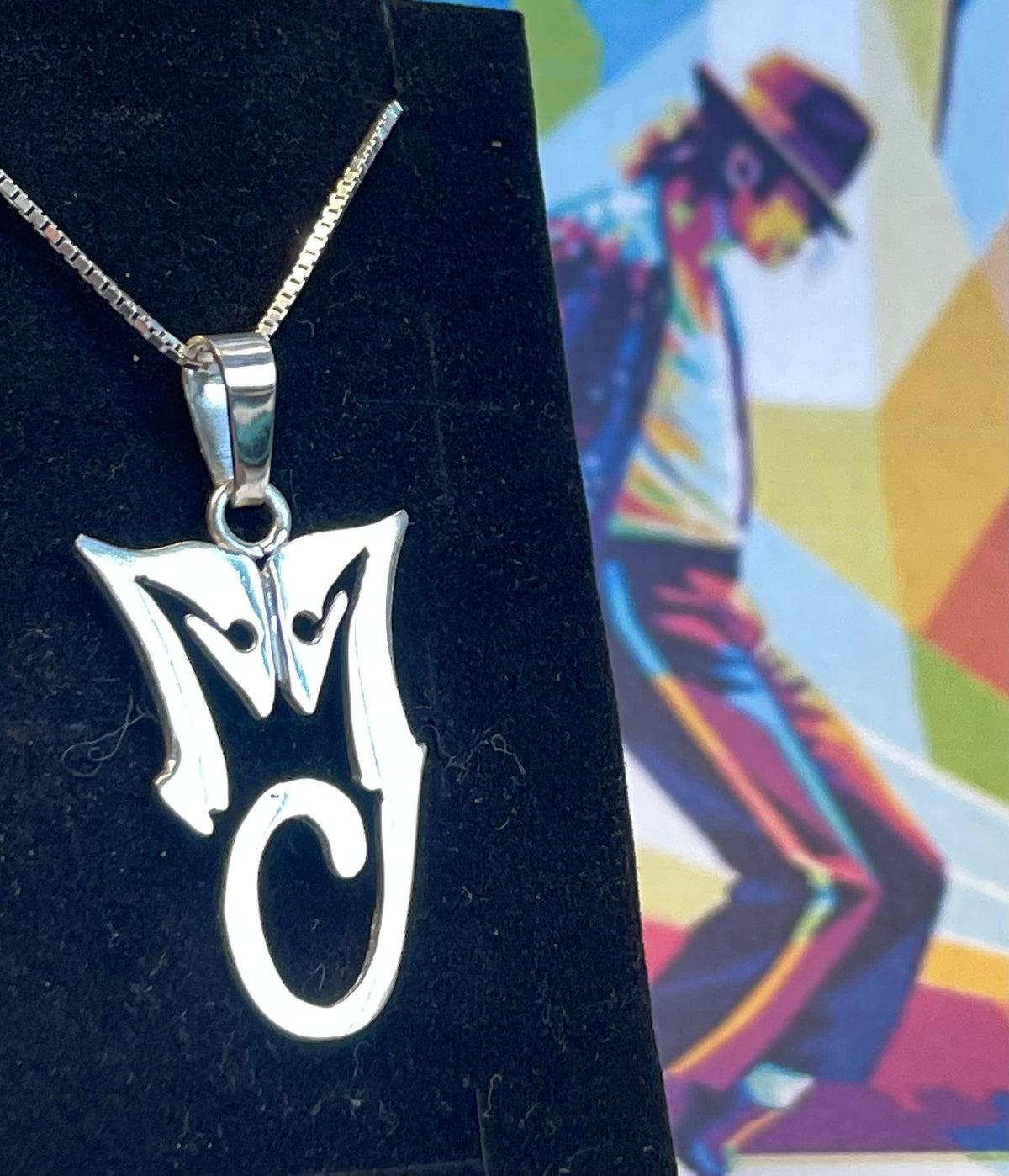 Michael Jackson Logo Pendant Sterling Silver (925)