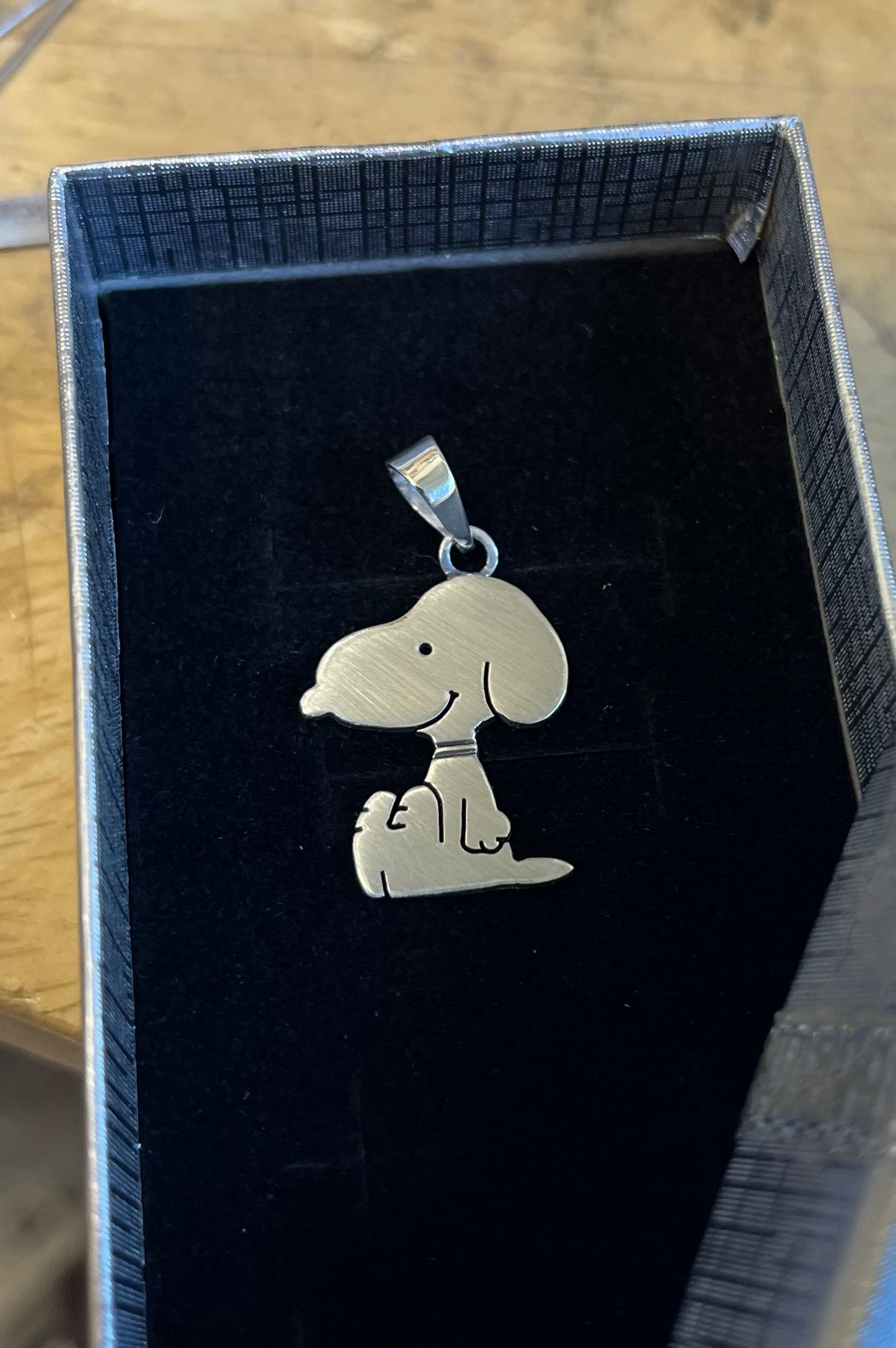 Snoopy Pendant. Sterling Silver (925)