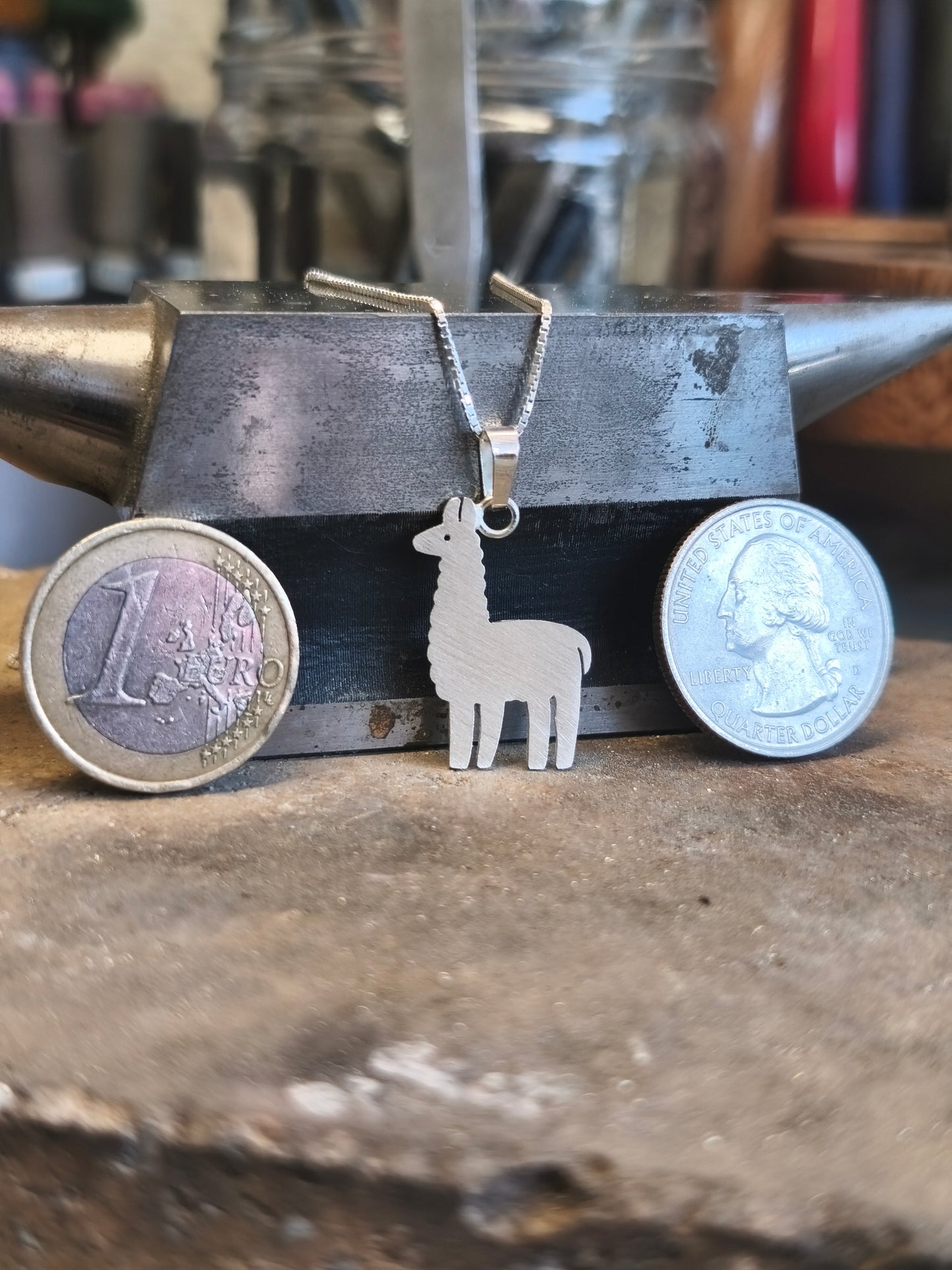 Llama Pendant Sterling Silver