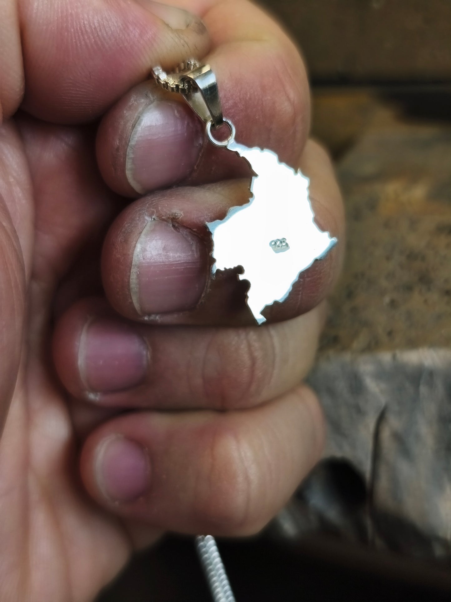 Pendant Colombia Sterling Silver (925)