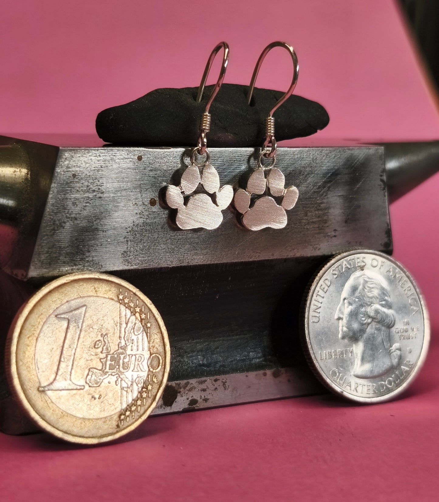 Earrings Paws Sterling Silver