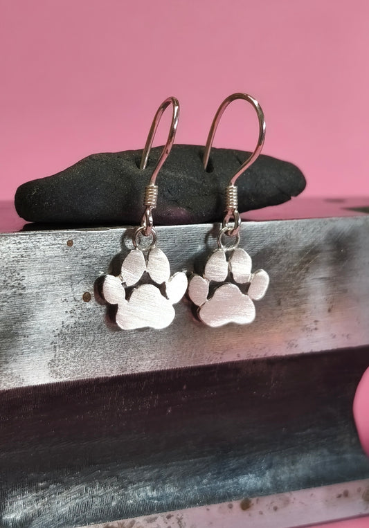 Earrings Paws Sterling Silver