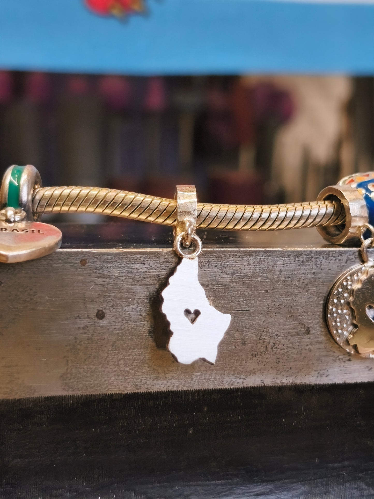 Charm Luxembourg. Sterling Silver.