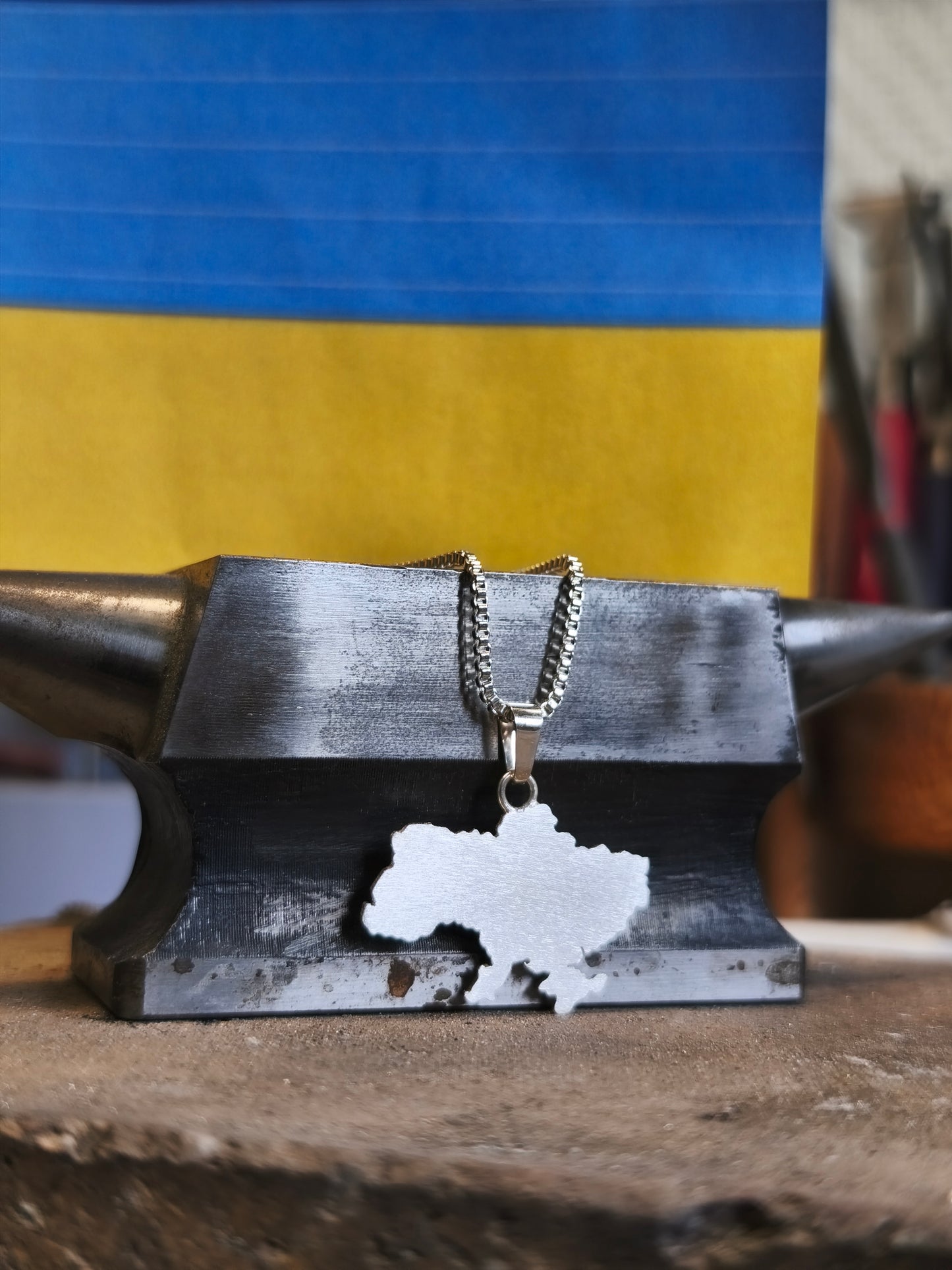 Ukraine Pendant Sterling Silver (925)