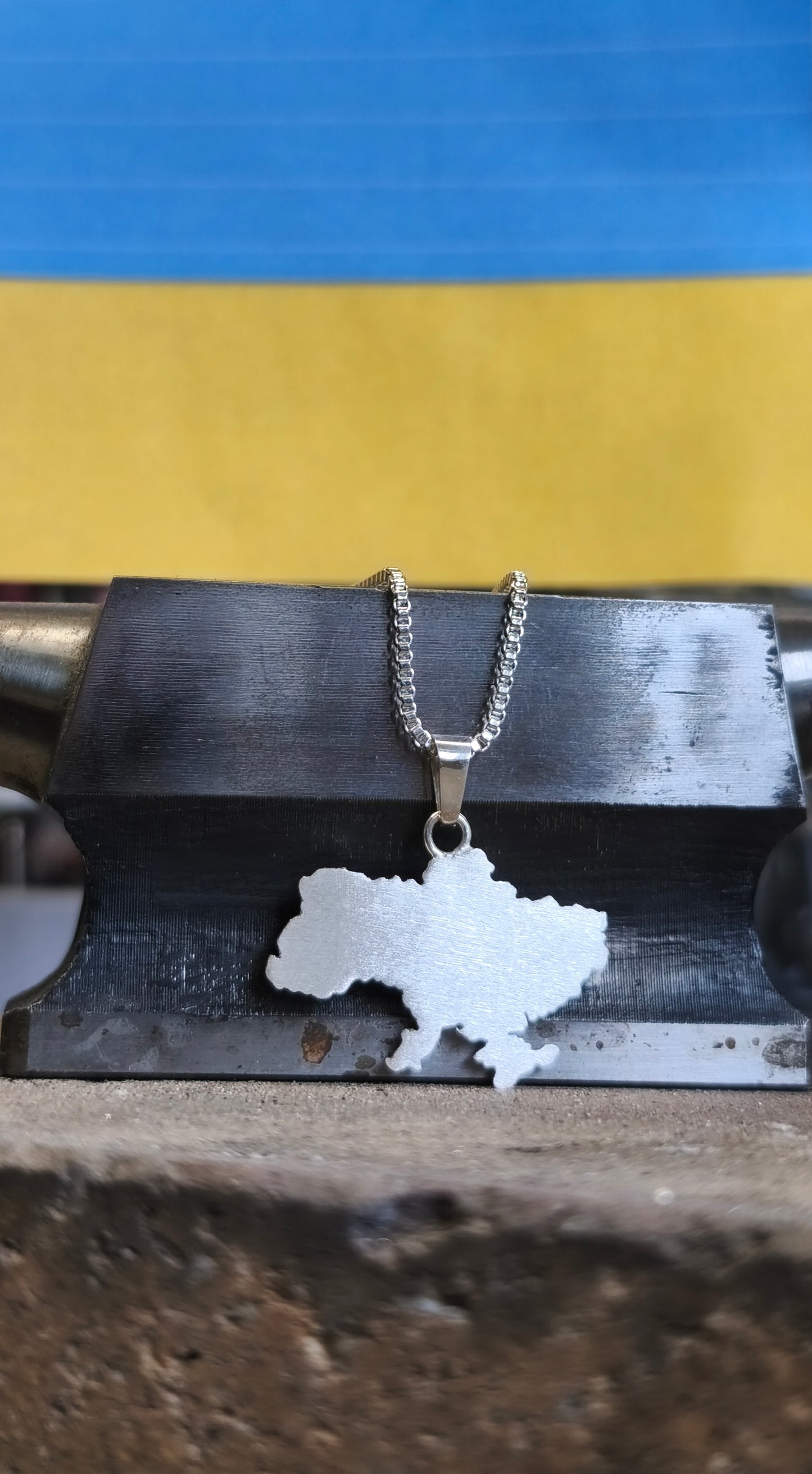 Ukraine Pendant Sterling Silver (925)