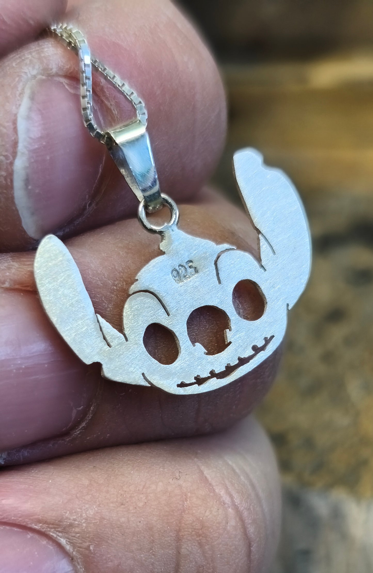 Stitch Pendant Sterling silver